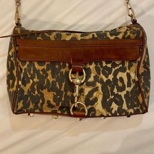 REBECCA MINKOFF cheetah purse